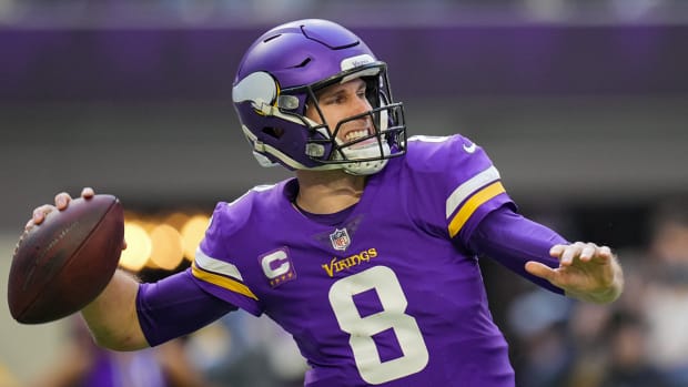Minnesota Vikings quarterback Kirk Cousins